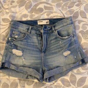 Garage High Waisted Shorts